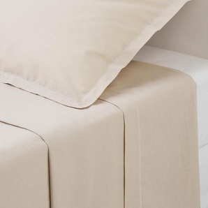 Atmosphera - Bettlaken - Perkal - beige - 240x290 cm créateur dintérieur