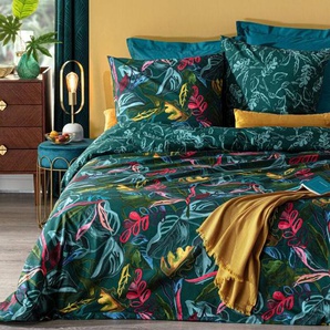 Atmosphera - Bettwäsche-Set selva, 240 x 220 + 65 x 65 cm, Baumwolle