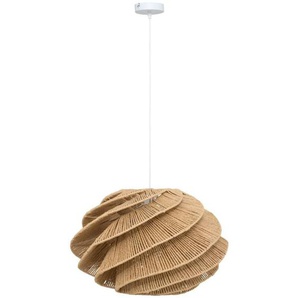 Atmosphera - Hängeleuchte aus Seil Ozan beige D54,5cm créateur dintérieur
