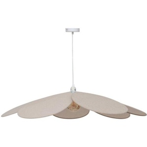 Atmosphera - Hängeleuchte Blütenblätter Naya beige D100cm créateur dintérieur