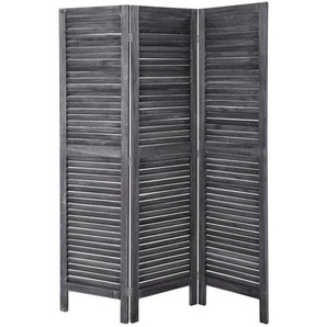 Atmosphera - Paravent Holz - grau h 170 cm créateur dintérieur