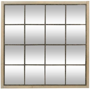 Atmosphera - Spiegel Noé - Metall und Holz 90 × 90 cm créateur dintérieur