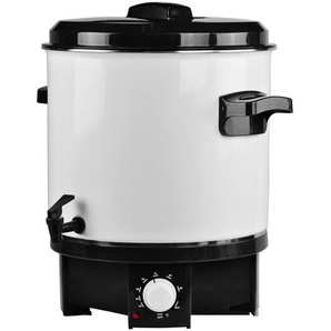 Atrigo Einkochautomat, Schwarz, Weiß, Metall, Kunststoff, 48.5 cm, RoHS, Küchengeräte, Sonstige Küchengeräte