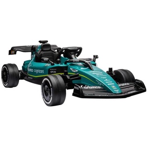 Atrigo Elektro-Kinderauto Aston Martin, Grün, Schwarz, Metall, Kunststoff, 137x72x44 cm, Spielzeug, Kinderspielzeug, Kinderautos & Elektro-Kinderautos