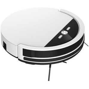 Atrigo Staubsaugerroboter, Weiß, Metall, Kunststoff, 7.5 cm, Hepa-Filter, Antistoßkontrolle, Filter auswaschbar, für alle Bodenbeläge geeignet,