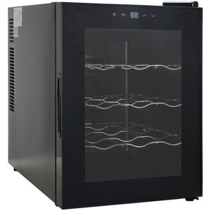 Atrigo Weinkühlschrank, Schwarz, Metall, Kunststoff, Glas, 35.9x53 cm, Küchen, Küchenelektrogeräte, Kühl- & Gefrierschränke, Weinkühlschränke