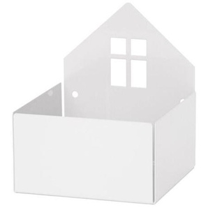 Aufbewahrung für Pixibücher, Town Box in Weiß, aus Metall, von roommate