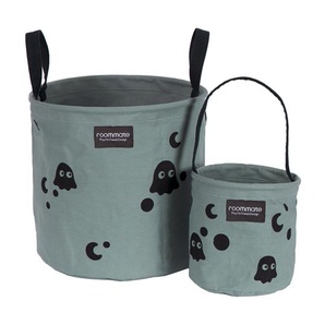 Aufbewahrung im Kinderzimmer, Set mit 2 Aufbewahrungstaschen, ghost, von roommate
