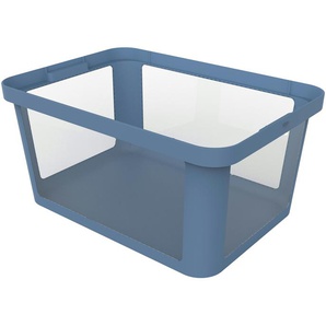Aufbewahrungsbox 45 Liter  Albris - blau - Kunststoff - 39 cm - 26,5 cm | Möbel Kraft