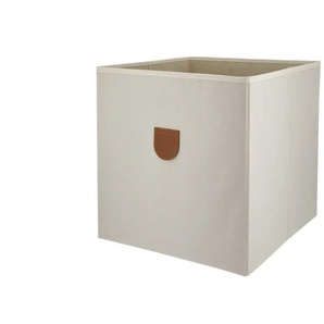 Aufbewahrungsbox | creme | Baumwolle,Pappe | 34 cm | 34 cm | cm 34,0 |
