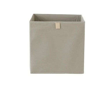 Aufbewahrungsbox faltbar - grau - Polyester,Pappe - 32 cm - 32 cm - cm 32,0 | Möbel Kraft