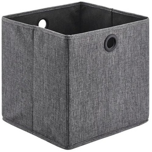 Aufbewahrungsbox - grau - Polyester,Pappe - 30 cm - 30 cm - cm 30,0 | Möbel Kraft