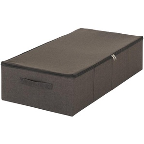 Aufbewahrungsbox - grau - Polyester, Stoff, Papier, Papier, Polyester, Stoff - 38 cm - 18 cm | Möbel Kraft