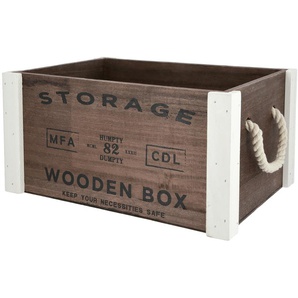 Aufbewahrungsbox   Storage | holzfarben | Paulownia | 37,5 cm | 18 cm | 27,3 cm |