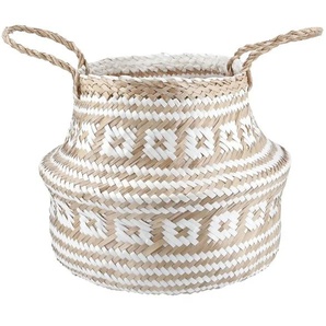 Aufbewahrungskorb - mehrfarbig - Seegras,Papier - 35 cm - 30.0 | Möbel Kraft