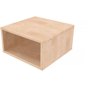 Aufbewahrungswürfel Holz 50x50 cm