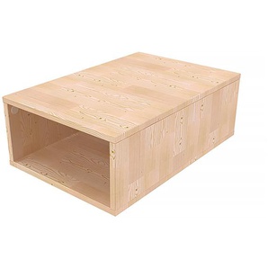 Aufbewahrungswürfel Holz 75x50 cm