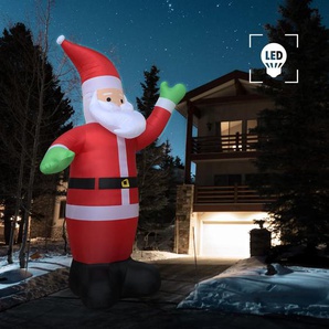 Aufblasbarer Weihnachtsmann LED IP20 600 cm XXL