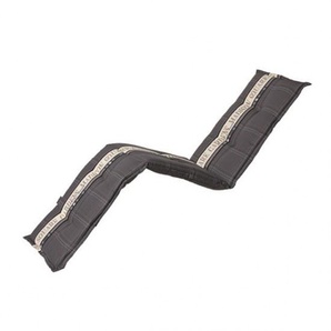 Auflage Sonnenliege Dessin Madison garden grey 200x65 cm 50% Baumwolle/50% Polyester
