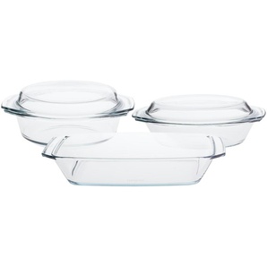 Peill+Putzler Auflaufformenset  5-teilig  302 ¦ transparent/klar ¦ Glas