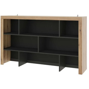 Aufsatzregal groß Corte | holzfarben | 201 cm | 119 cm | cm 45,0 |