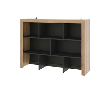 Aufsatzregal klein Corte | holzfarben | 161 cm | 119 cm | cm 45,0 |