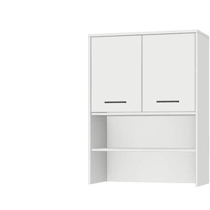 Aufsatzschrank - weiß - Materialmix - 75 cm - 103 cm - cm 32,0 | Möbel Kraft