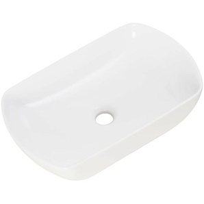 Aufsatzwaschbecken FACKELMANN New York Waschtische Gr. Aufsatzwaschbecken oval, weiß Waschbecken ovales Design
