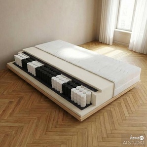 Ausa 140 x 200cm H3 Webstoff Weiß