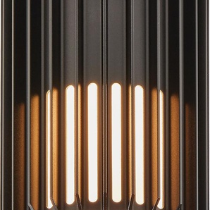 Außen-Deckenleuchte NORDLUX Aludra Lampen Gr. Ø 12,4 cm, schwarz Außendeckenleuchten langlebiges eloxiertes Aluminium