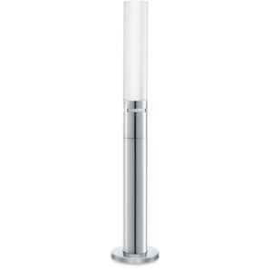 Außen-Stehlampe STEINEL GL 60 S Lampen Gr. Ø 12 cm Höhe: 103,8 cm, silberfarben (edelstahlfarben) LED Außenstandleuchten