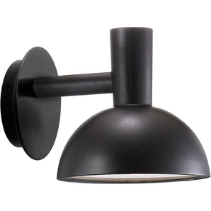Außen-Wandleuchte NORDLUX Arki Outdoor Lampen Gr. 1 flammig, Ø 20 cm Höhe: 20 cm, schwarz Außenwandleuchten