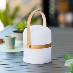 Außenlampe KIARA mit Holzhenkel H.26,5 cm Hespéride