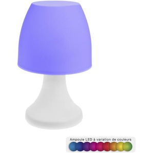 Außenleuchte DOKK Weiß H. 19 cm Hespéride