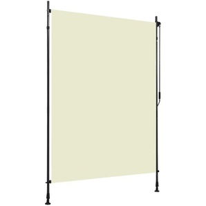 Außenrollo 150 x 270 cm Creme