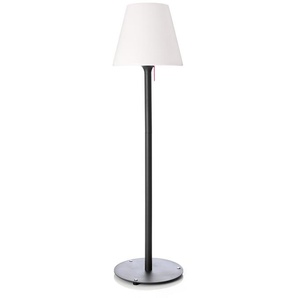 Außenstehleuchte Marah Schirm weiß, 185 cm