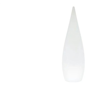 Außentischleuchte weiß mit Fernbedienung `groß - weiß - Materialmix - 120 cm - 37.0 | Möbel Kraft