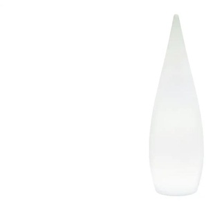 Außentischleuchte weiß mit Fernbedienung - weiß - Materialmix - 80 cm - 25.0 | Möbel Kraft