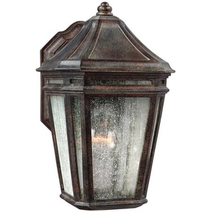 AUßENWANDLEUCHTE Elstead Londontowne, Dunkelbraun, Metall, 20.6x29.7 cm, Grüner Punkt, RoHS, Lampen & Leuchten, Aussenbeleuchtung, Aussenleuchten