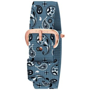 Austauschbares Nylon Armband Cachemire, rosegoldene Schnalle, für die Kinderuhr von Millow