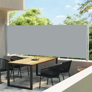 Ausziehbare Seitenmarkise 600x160 cm Grau