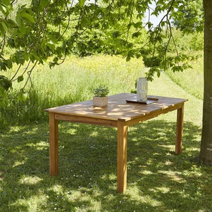 Ausziehbarer Gartentisch aus FSC-Akazienholz 8 bis 10 Sitze