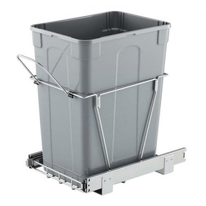ausziehbarer Mülleimer 35 Qt für Küchenschränke, Mülleimer Unterbau-Abfallbehälter, mit robustem Vollauszug-Schiebesystem aus Metall und Griff für Spüle Müllbehälter CFLJTDTDTHSWA5O0YV0
