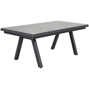 Ausziehtisch Sondrino, Keramik/Aluminium, anthrazit