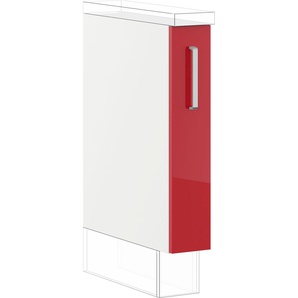 Auszugsunterschrank IMPULS KÜCHEN Schränke Gr. H/T: 72,3 cm x 57,9 cm, Rot Hochglanz, rot (rot hochglanz) Küchenunterschrank Unterschränke