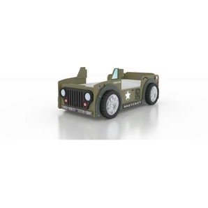 Autobett Jeep  Autobett | grün | 116 cm | 80 cm |