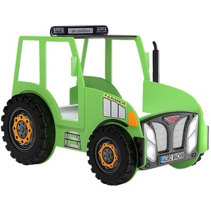 Autobett  Traktor ¦ grün ¦ Maße (cm): B: 111 H: 155,8 T: 204