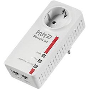 AVM FRITZ! 1220 Powerline-Adapter 1200 Mbit/s 2 x Gigabit-LAN (10/100/1000 Base-T, RJ45-Buchse) 1186601