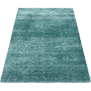 Ayyildiz Teppiche Hochflor-Teppich BRILLIANT 4200, rechteckig, Höhe: 50 mm, Läufer, auch in rund, Langflor, Shaggy, Wohnzimmer