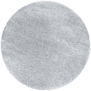 Ayyildiz Teppiche Hochflor-Teppich BRILLIANT 4200, rund, Höhe: 50 mm, auch in rechteckig, Langflor, Shaggy, Wohnzimmer